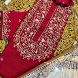 Silk Punjabi with Zardosi Work – Designer Embroidered Festive Kurta for Men