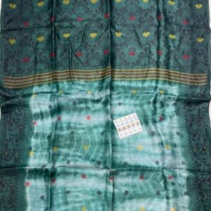 Gachi Tussar Jamdani Silk Saree – Silk Mark Certified