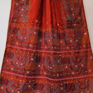 Hand Lambani Stitch Blended Bangalore Silk Saree