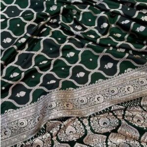 Rangkart Mashru Banarasi Silk Saree – Designer Woven Silk Saree